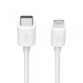 Belkin F8J239BT04-WHT, 1,2 m, USB C, USB C, Blanco
