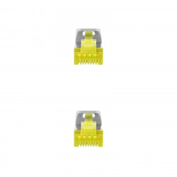 Nanocable Cable de red latiguillo RJ45 LSZH Cat.6A SFTP AWG26, Gris, 10 m 10.20.1910