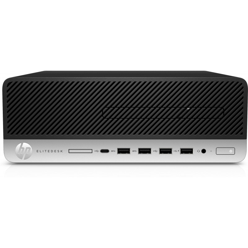 HP EliteDesk 705 G4 3,2 GHz AMD Ryzen 7 2700 Negro, Plata SFF PC 4HN50EA