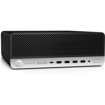 HP EliteDesk 705 G4 3,2 GHz AMD Ryzen 7 2700 Negro, Plata SFF PC 4HN50EA