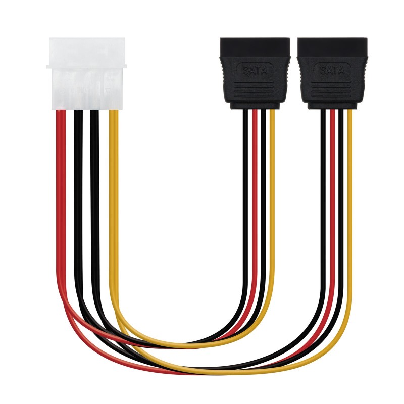 SATA ALIMENT, 5.25(MOLEX 4PIN) M-2XSATA  10.19.0102