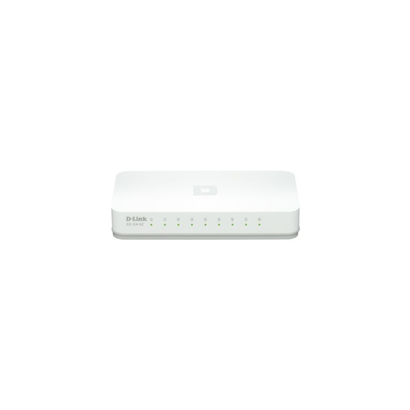 D-Link GO-SW-8E 8 puertos RJ-45 Blanco GO-SW-8E