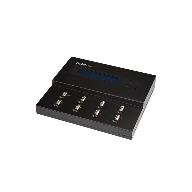 StarTech.com Clonador y Borrador Autónomo de Unidades de Memoria Flash USB 1 7 - Copiador de Memoria USBDUPE17