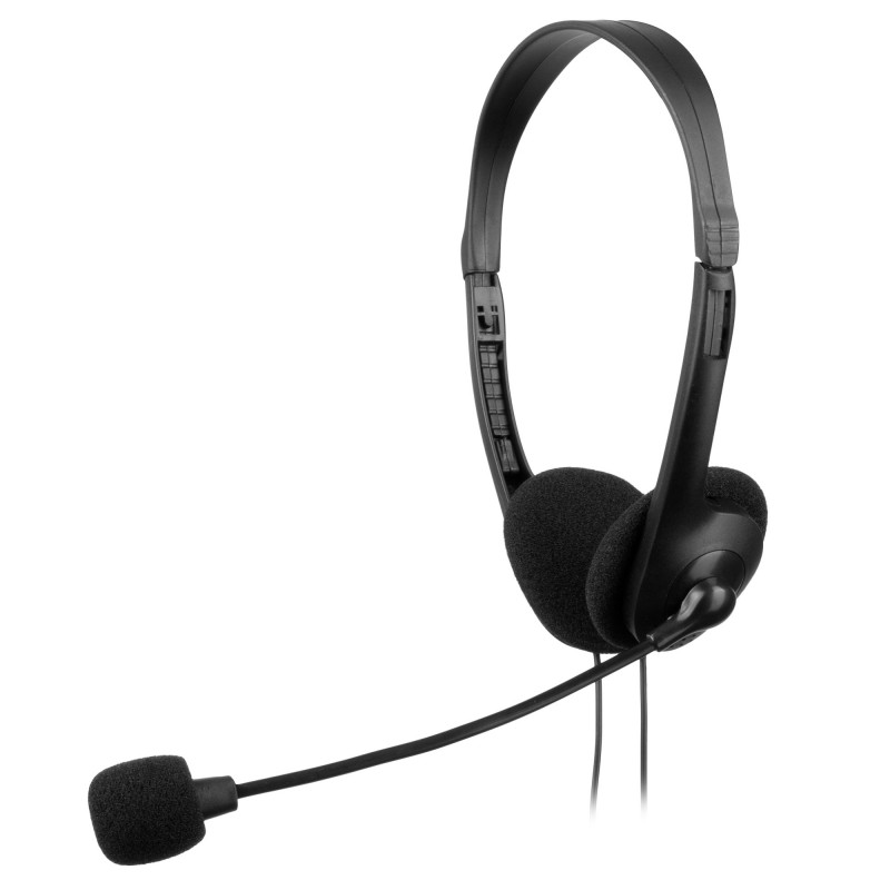 Tacens AH118 auriculares para móvil Binaural Diadema Negro