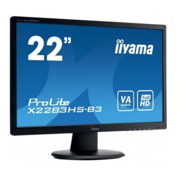 IIYAMA ProLite - 21.5 - Full HD - VA - 4 ms - Negro - X2283HS-B3