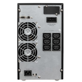 Eaton 9E 2000I - UPS - Doble conversión (en línea) 2000 VA 1600 W 6 salidas AC 9E2000I