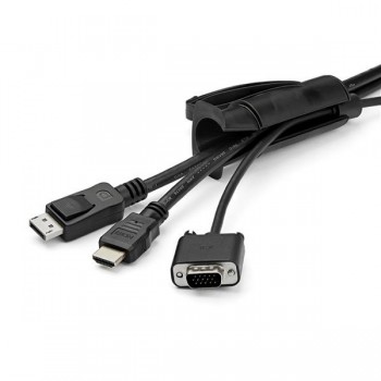 StarTech.com Manga de 1,5m en Espiral para Gestión de Cableado con Diámetro de 45mm CMSCOILED3