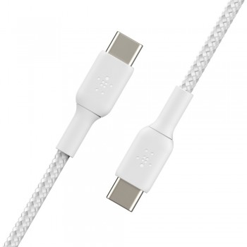 Belkin CAB004BT1MWH cable USB 1 m USB C Blanco