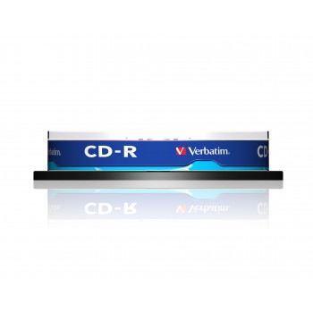 Verbatim - 10 x CD-R - 700 MB ( 80 minutos ) 52x - eje - soportes de almacenamiento 43437