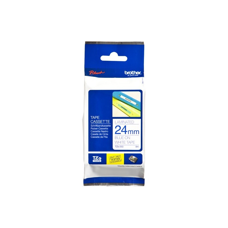 Brother Cinta laminada 24mm TZE253