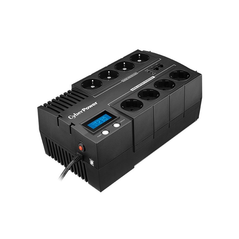 CyberPower BR1200ELCD sistema de alimentación ininterrumpida (UPS) Línea interactiva 1200 VA 720 W 8