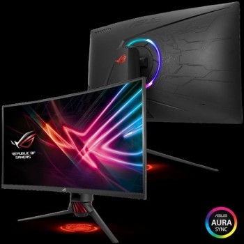 Asus - 31.5 - 2K Ultra HD - VA - 4 ms - Negro, Gris, Rojo - 90LM03S0-B01170