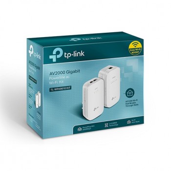 TP-LINK TL-WPA9610 KIT Network transmitter receiver Color blanco 10,100,1000Mbit s ampliador de re