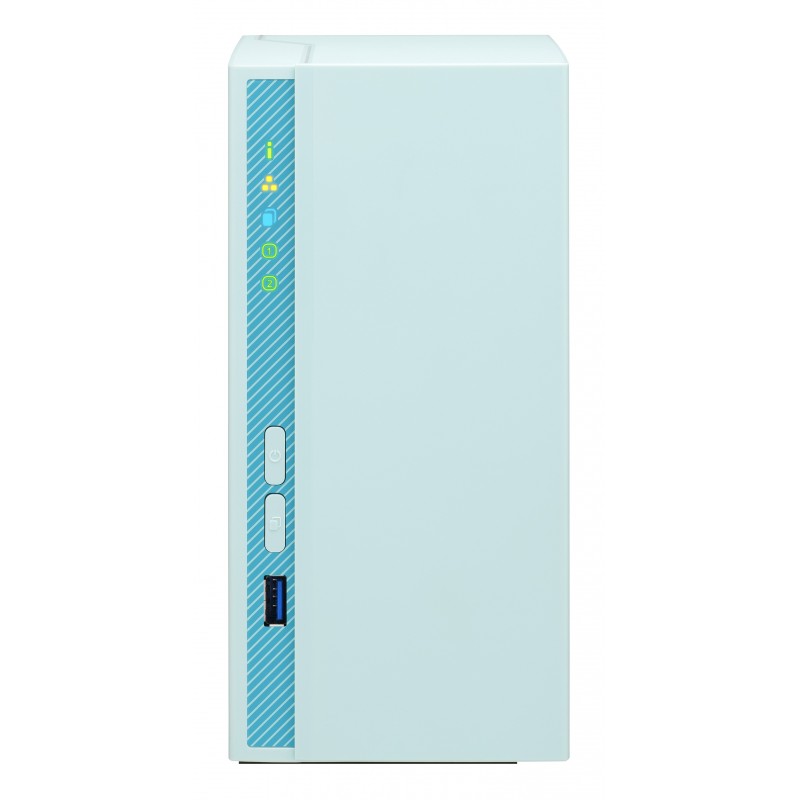 QNAP TS-230 RTD1296 Ethernet Tower Azul NAS