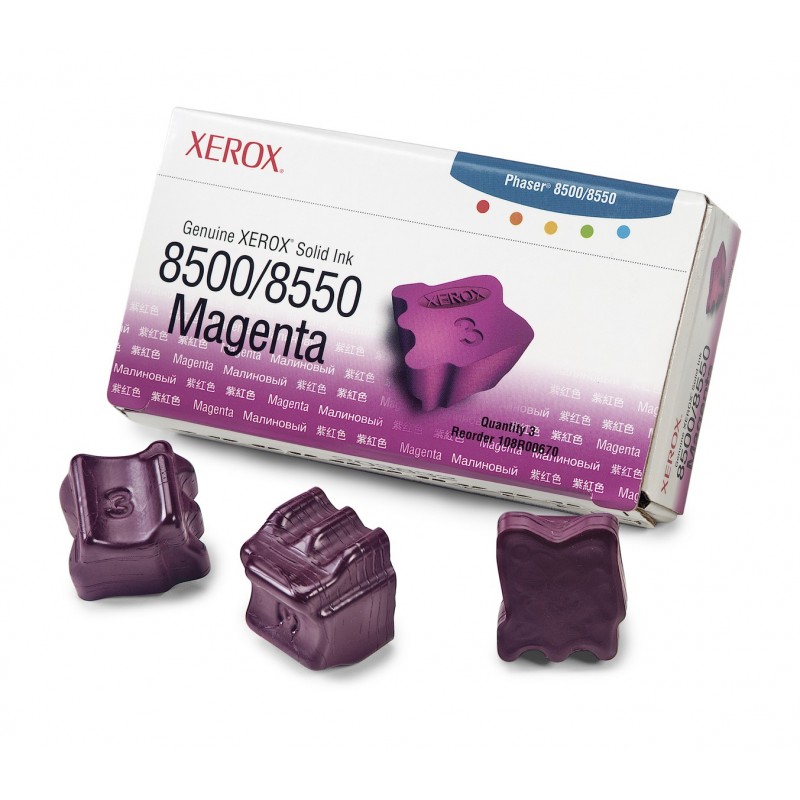 Xerox Genuine Xerox - Tintas sólidas - 3 x magenta - 3000 páginas 108R00670