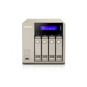 QNAP TVS-463, Unidad de disco duro, SSD, Serial ATA II, Serial ATA III, 2.5 3.5", 0, 1, 5, 6, 10, ex TVS-463-8G