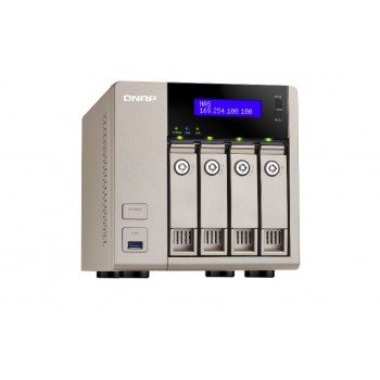 QNAP TVS-463, Unidad de disco duro, SSD, Serial ATA II, Serial ATA III, 2.5 3.5", 0, 1, 5, 6, 10, ex TVS-463-8G