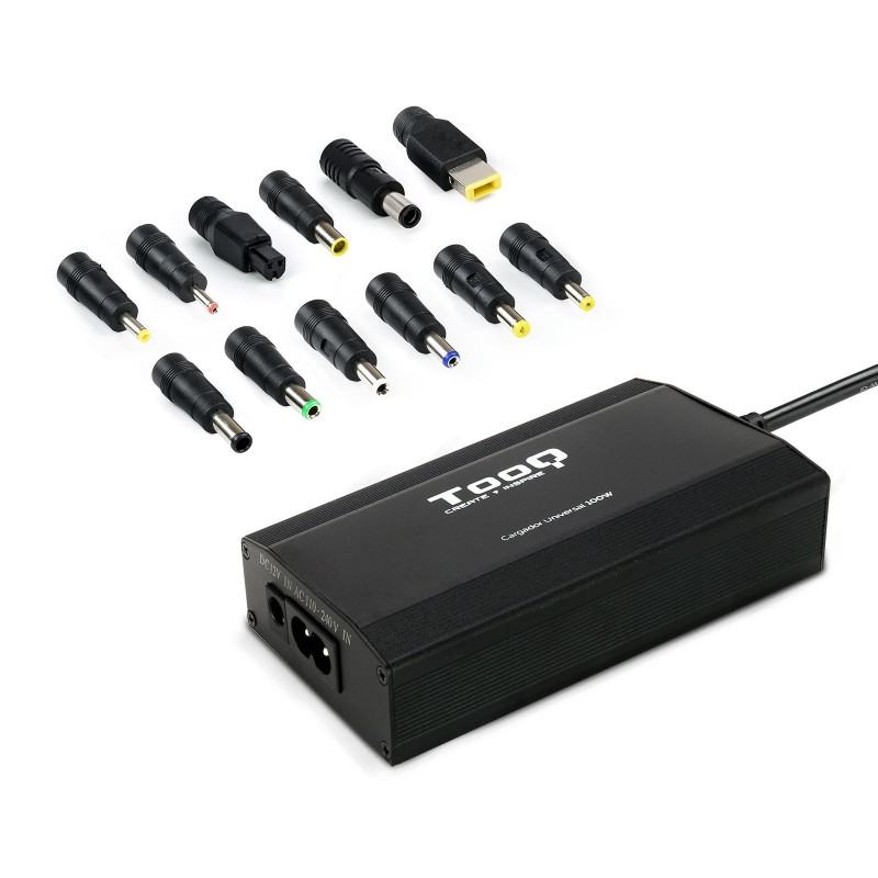 CARGADOR DE PORTATIL TOOQ 100W UNIVERSAL TQLC-100BS01M