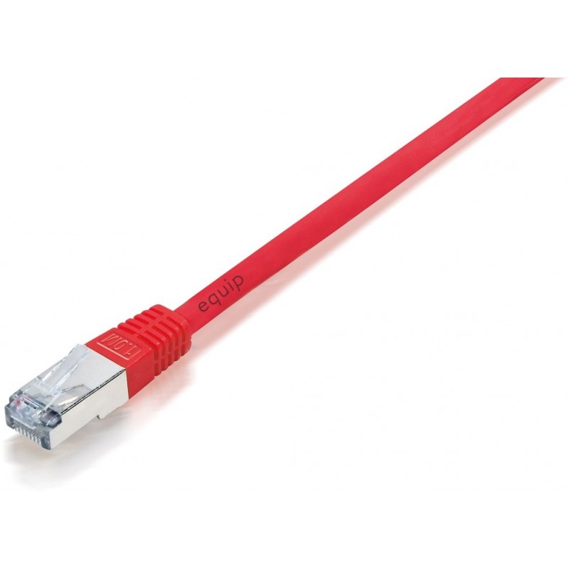 Equip Cat.5e F UTP 2.0m cable de red 2 m Cat5e F UTP (FTP) Rojo 225421
