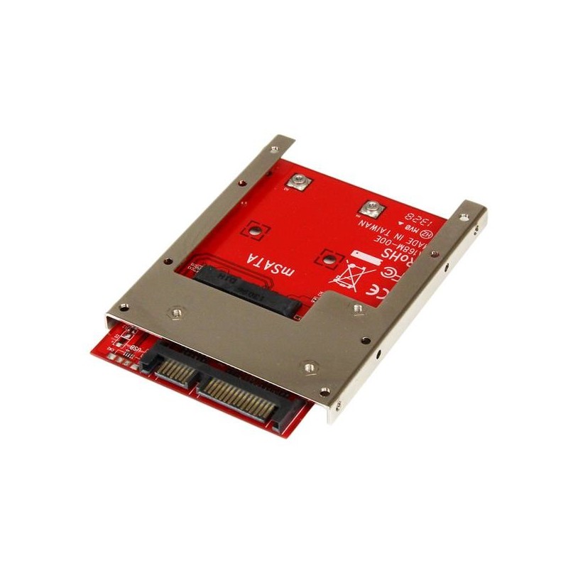 StarTech.com Adaptador Conversor de SSD mSATA a SATA de 2,5 Pulgadas SAT32MSAT257