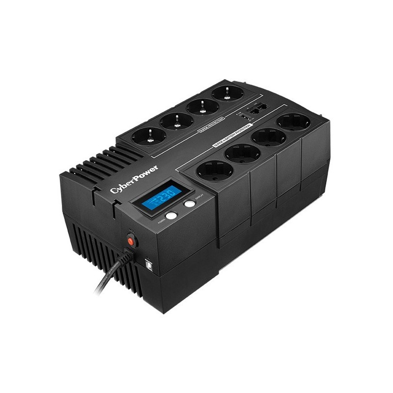CyberPower BR700ELCD sistema de alimentación ininterrumpida (UPS) Línea interactiva 700 VA 420 W 8 s
