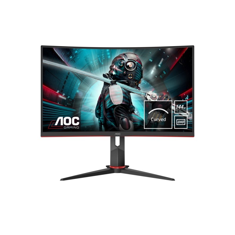 AOC Gaming CQ27G2U BK - 27" - 2560x1440 - Quad HD LED - Negro