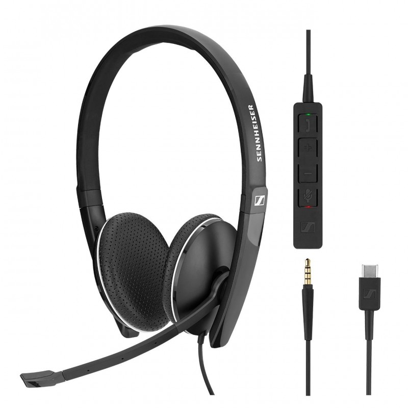 Sennheiser SC 165 USB-C - Negro 508356