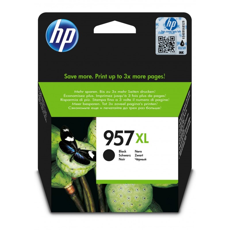 Cartucho de tinta original HP 957XL de extra alta capacidad negro L0R40AE