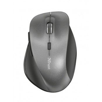Trust Ravan, mano derecha, Óptico, USB, 1600 DPI, Negro 22878