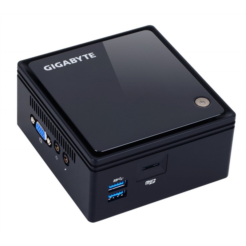 Gigabyte GB-BACE-3160, Intel Celeron, 1,6 GHz, J3160, 14 nm, 2,24 GHz, 6 W GA6BXRQB6BWMR-UP-G