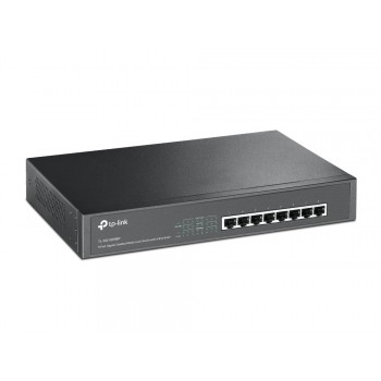 (Reacondicionado) TP-LINK 8 Port Gigabit PoE Switch No administrado TL-SG1008MP