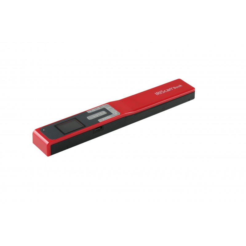 IRIS IRISCAN BOOK 5 ROJO - 30PPM-BATERIA LI-ION 458740