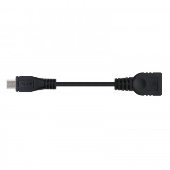 CABLE NC OTG MICRO M-H B A 15CM 2.0 NEGR 10.01.3500