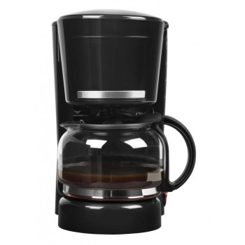 MEDION MD 17229, Independiente, Cafetera de filtro, 1,25 L, De café molido, 870 W, Negro, Acero inox 50056110