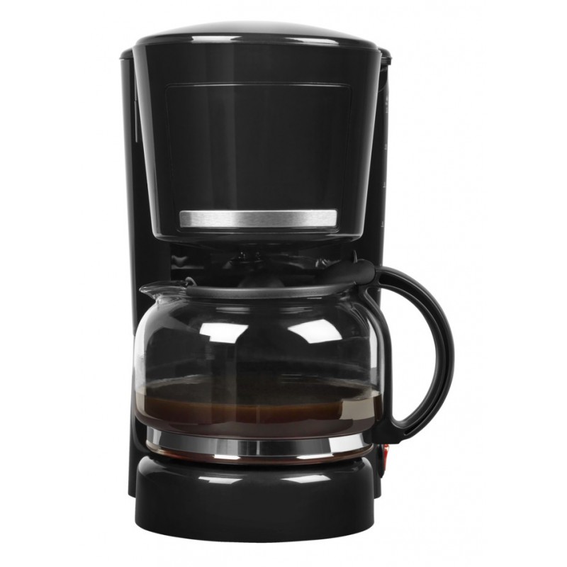 MEDION MD 17229, Independiente, Cafetera de filtro, 1,25 L, De café molido, 870 W, Negro, Acero inox 50056110