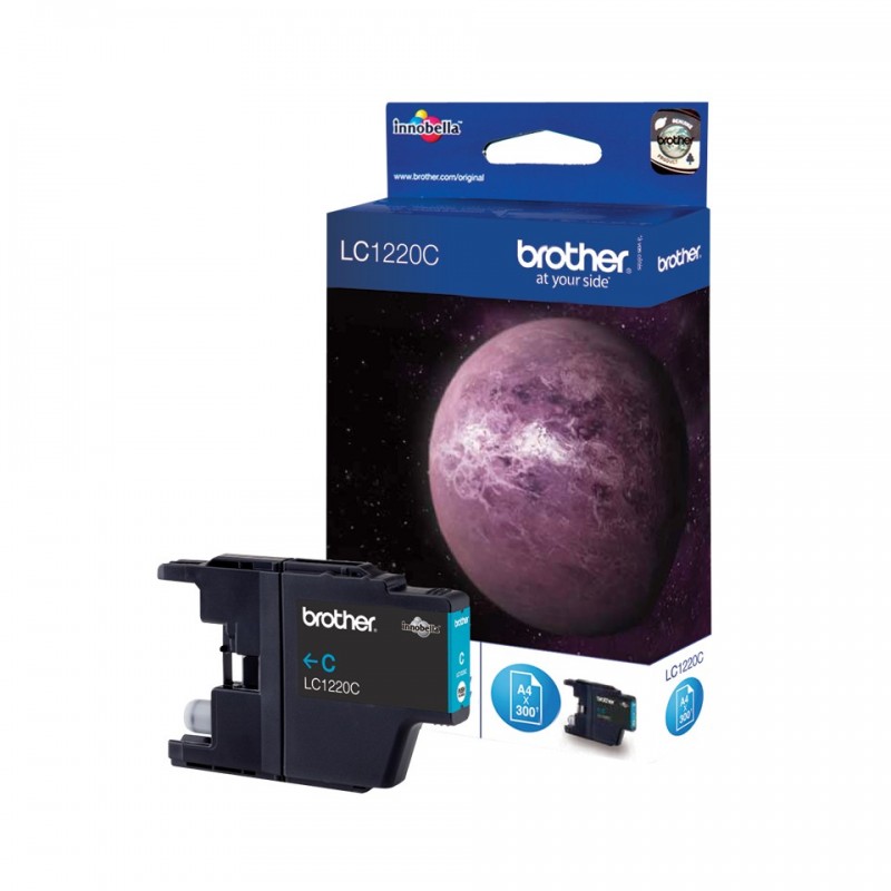 Brother LC-1220C cartucho de tinta Original Cian LC1220C