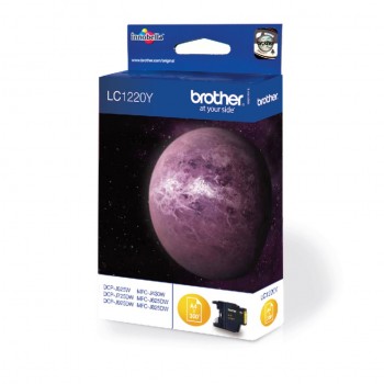 Brother LC-1220Y cartucho de tinta Original Amarillo LC1220Y