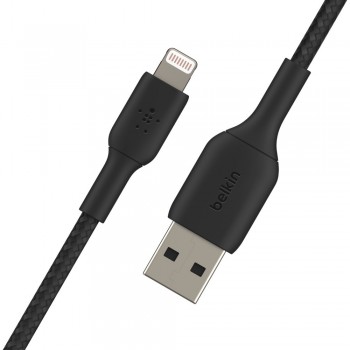 Belkin cable de conector Lightning 1 m Negro CAA002BT1MBK