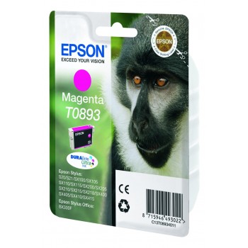 Epson Monkey Cartucho T0893 magenta Original C13T08934011