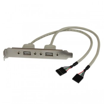 BLANKING PLATE WITH 2X USB PORT USBPLATE