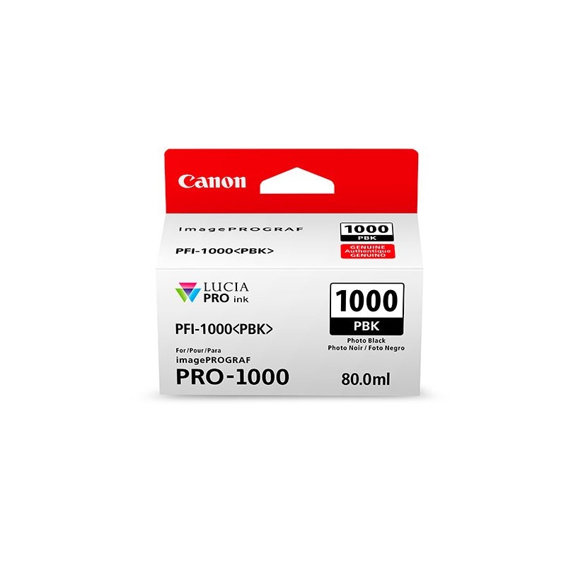 Canon PFI-1000 PBK Foto negro 0546C001