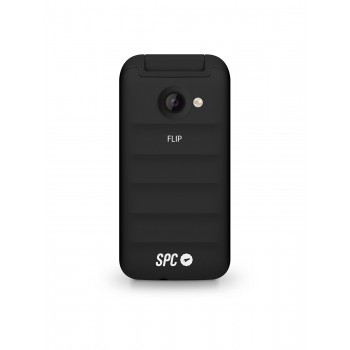 (REACONDICIONADO) TELEFONO MOVIL LIBRE SPC FLIP NEGRO- TECLAS GRANDES - DUAL SIM - BT - CAMARA 2306N
