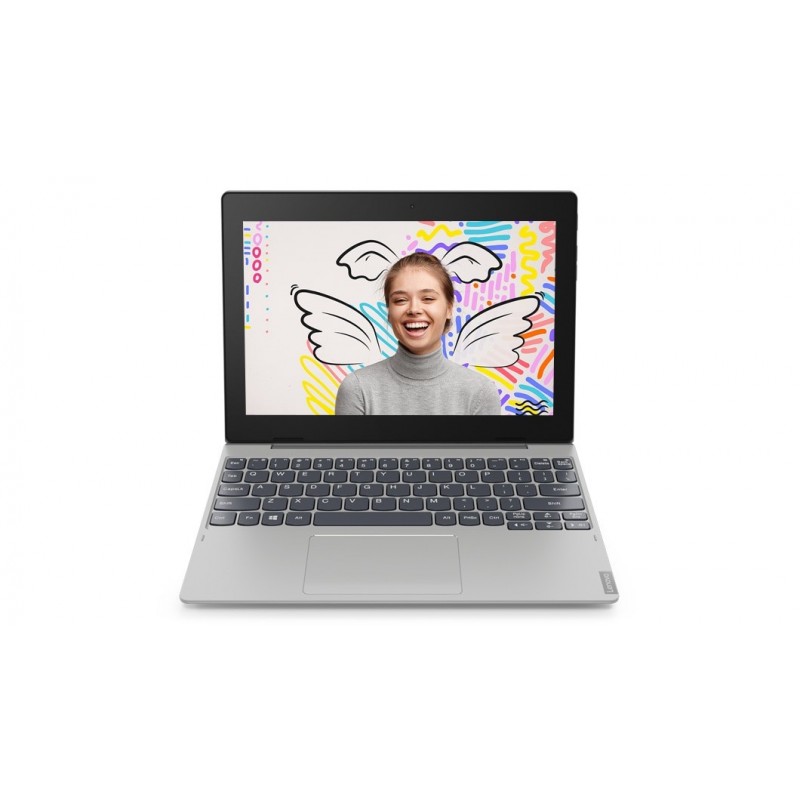 Lenovo IdeaPad D330 Gris Híbrido (2-en-1) - 10.1" - 1280x800 Táctil - Intel Celeron - 4GB - 64GB eMM 81MD0045SP