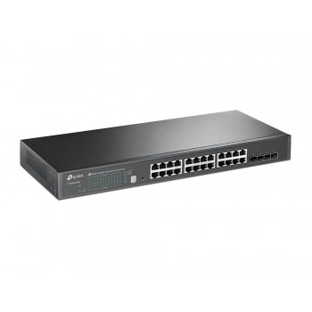 TP-LINK JetStream 24 puertos RJ-45 Negro T1700G-28TQ