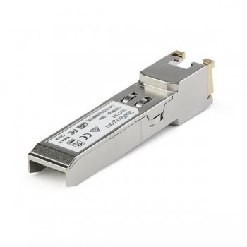 StarTech.com Módulo transceptor SFP compatible con el modelo SFP-1GE-FE-E-T de Juniper - 10 100 1000 SFP1GEFEETST