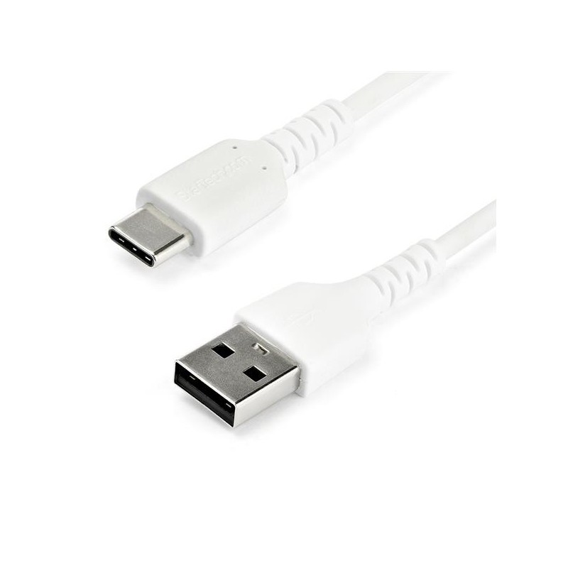 StarTech.com Cable de 1m USB 2.0 a USB-C - Blanco RUSB2AC1MW