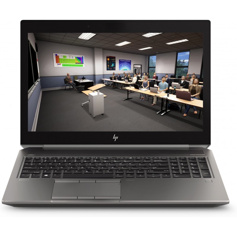 HP ZBook 15 G6 Plata - 15.6" - Intel Core i7-9750H - 16GB - 512GB SSD 6TR59EAABE