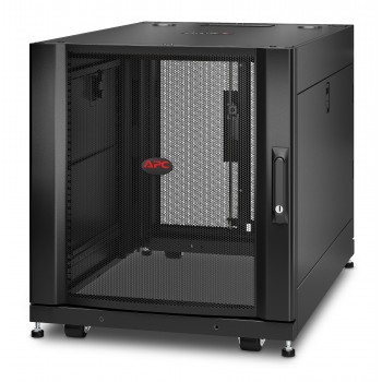 APC NetShelter SX 12U Rack o bastidor independiente Negro AR3003