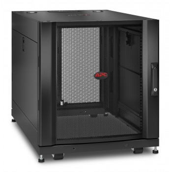 APC NetShelter SX 12U Rack o bastidor independiente Negro AR3003