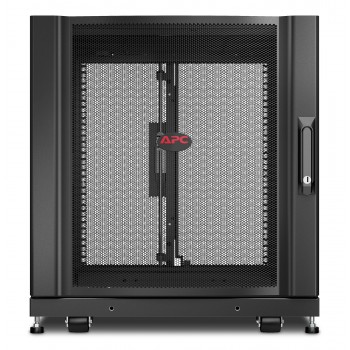 APC NetShelter SX 12U Rack o bastidor independiente Negro AR3003